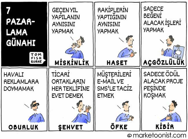 7 Pazarlama Günahı